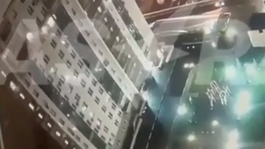 Видео: Дрон удря апартамент в Московска област, има петима ранени