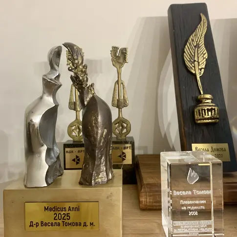  Носителят на премията „ Лекар на годината 2025 “ доктор Весела Томова: „ Колегите ми са моите „ Лекари на годината “ 