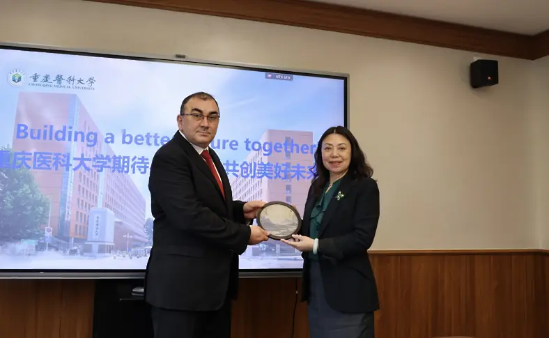 Представители на Медицински университет – Плевен бяха на работно посещение в Китай