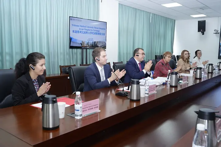 Представители на Медицински университет – Плевен бяха на работно посещение в Китай