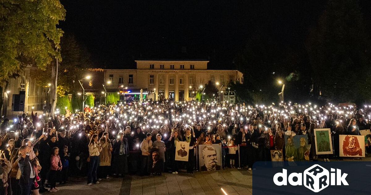 За четвърта поредна година в навечерието на Деня на народните