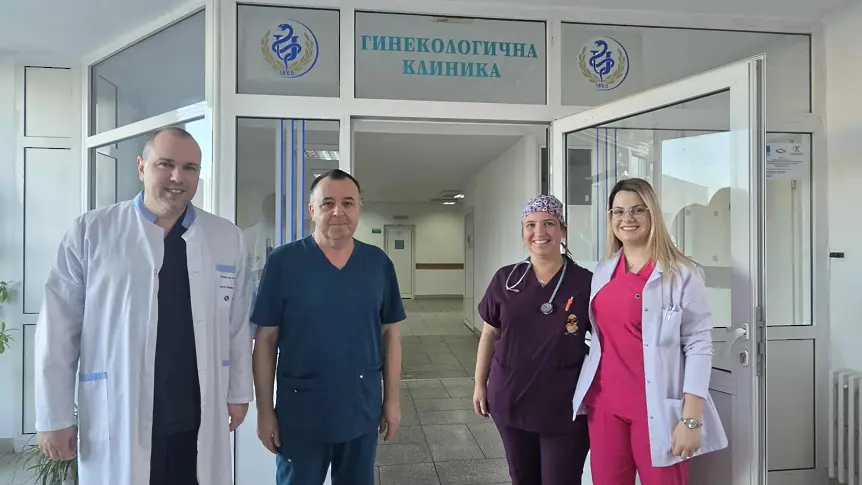 Мултидисциплинарен екип в УМБАЛ „Д-р Георги Странски“ – Плевен спаси 22-годишна пациентка с тежка прееклампсия, ДИК и HELLP синдром