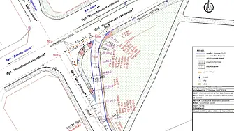 Започва изграждане на локално платно на бул. „Цар Симеон“ за десен завой към бул. „Илинденско въстание“