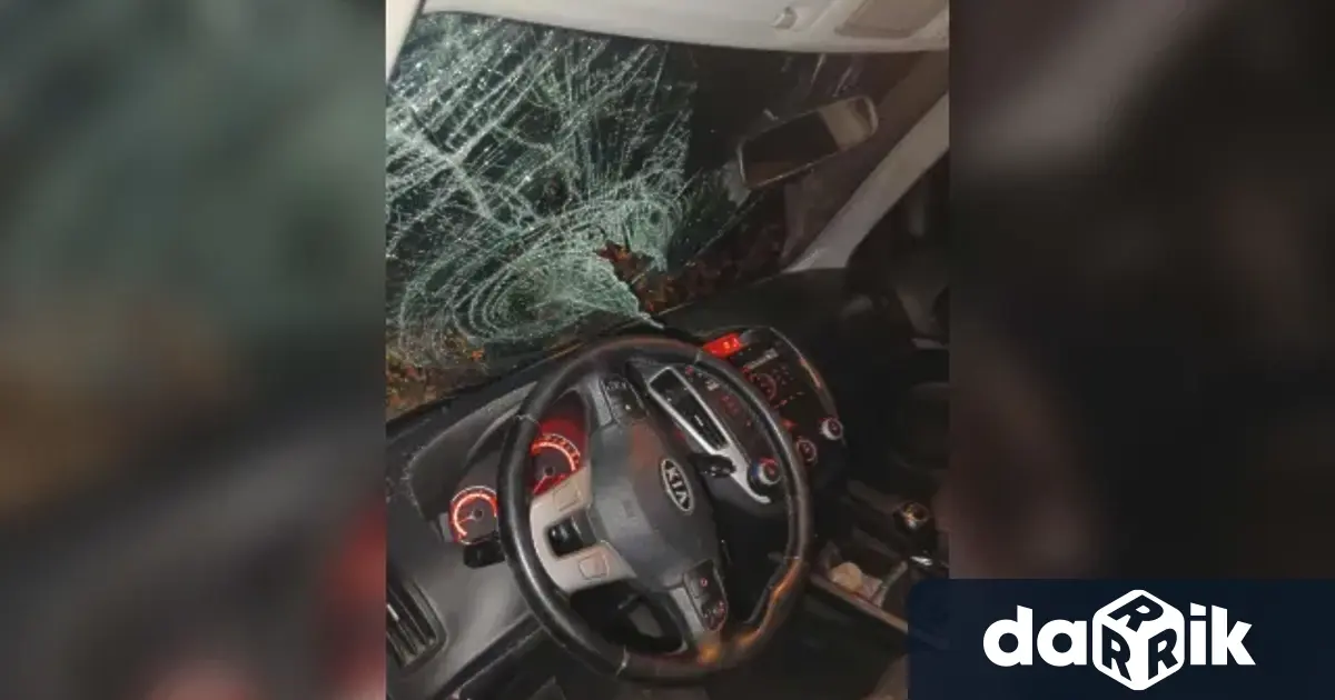 Пореден инцидент на пътя между София и Самоков Скален къс