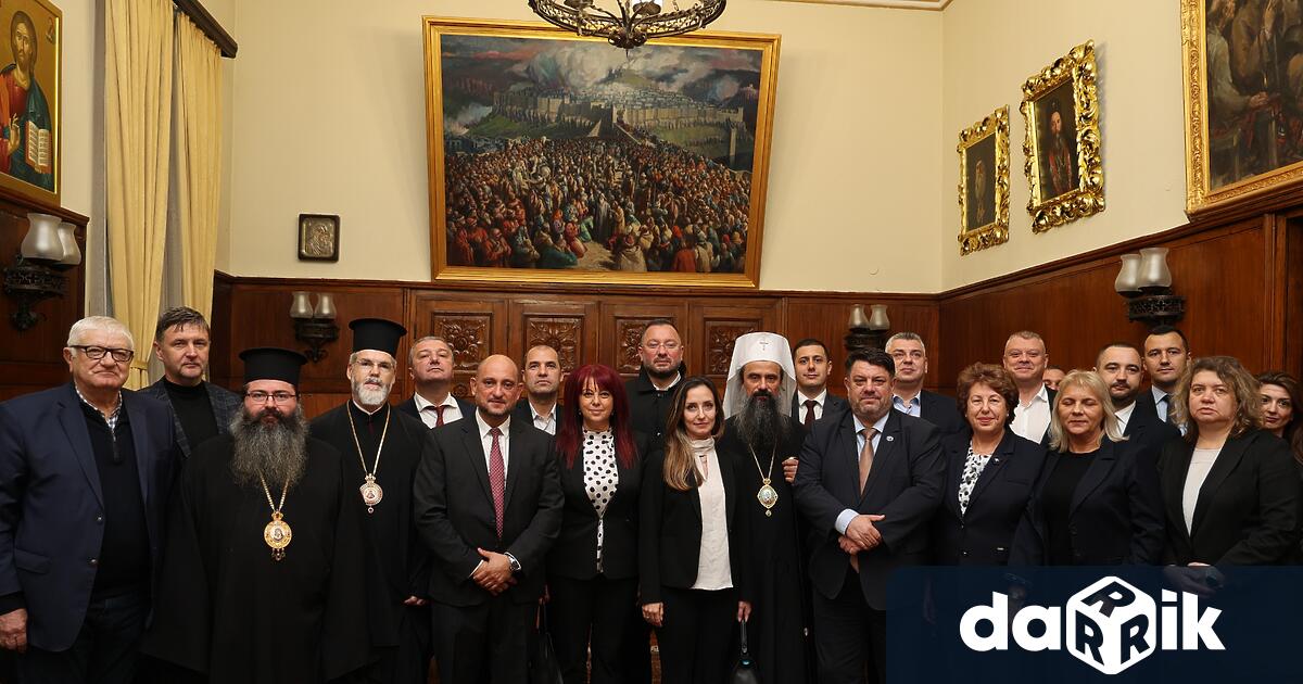 В Синодалната палата днес се състоя среща на българския патриарх