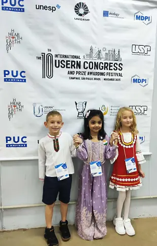 Златен трофей и Златен медал получи на Тържествена церемония на IFPPP малката художничка от арт школа „Колорит“ Магдалена Стоянова