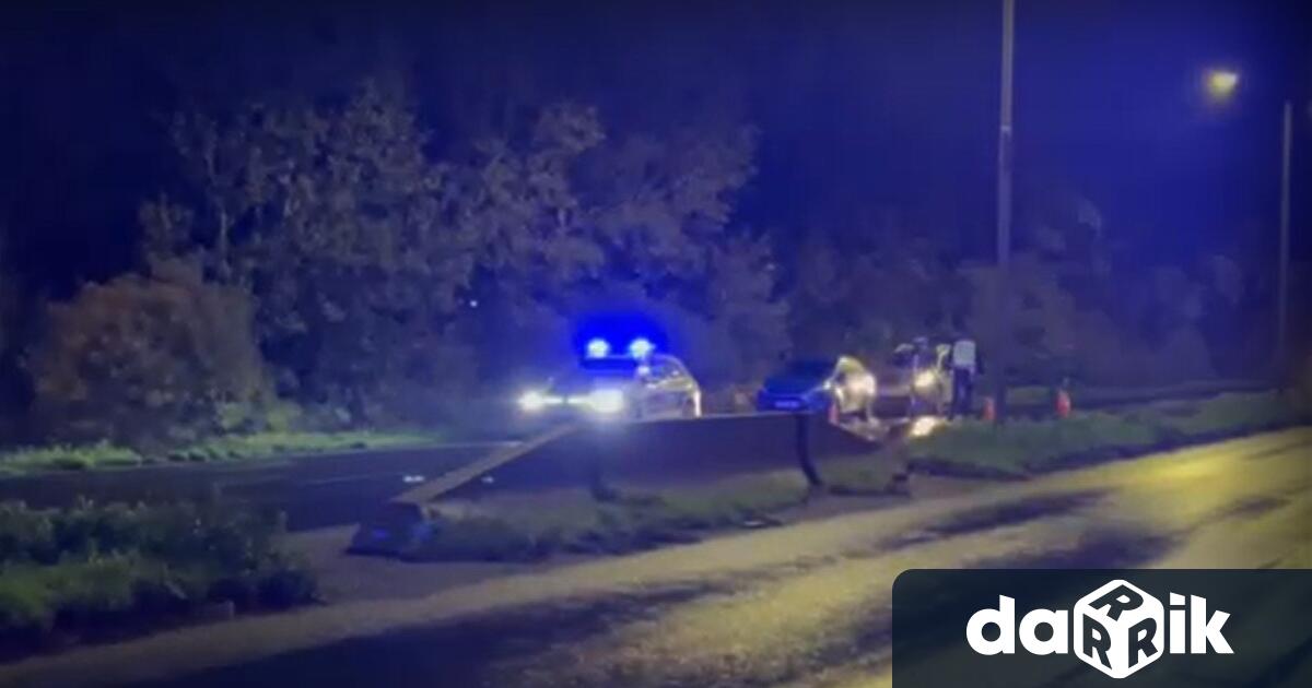 Гонка между екип на Гранична полиция и автомобил с мигранти