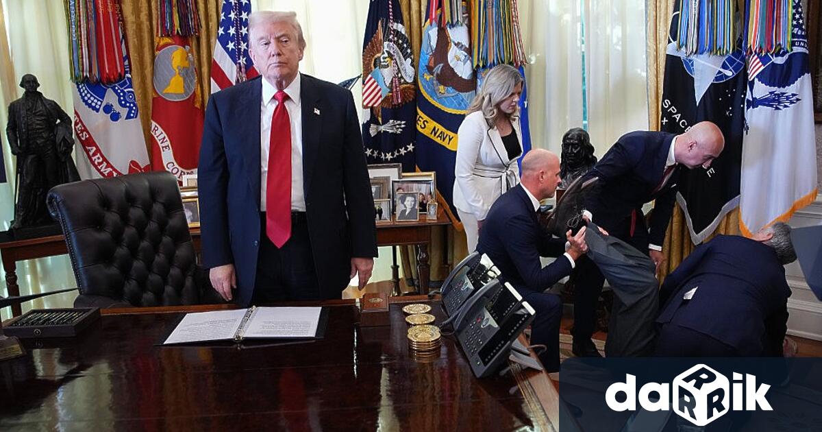 Пресконференция на президента на САЩ Доналд Тръмп бе прекъсната внезапно