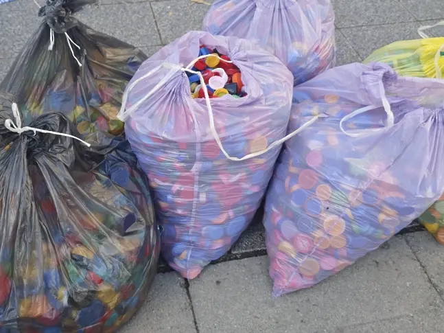 Над 7 тона са капачките, събрани в Плевен по време на есенната кампания „Капачки за бъдеще“