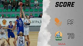 "Сливен Баскет" постигна шеста поредна победа и e единствен тим без загуба в ББЛ А група