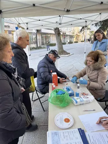 Безплатен скрининг във Враца в Световния ден на диабета