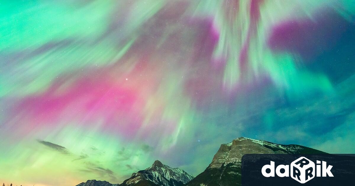 Силна геомагнитна буря удари Земята в нощта срещу сряда Графика на