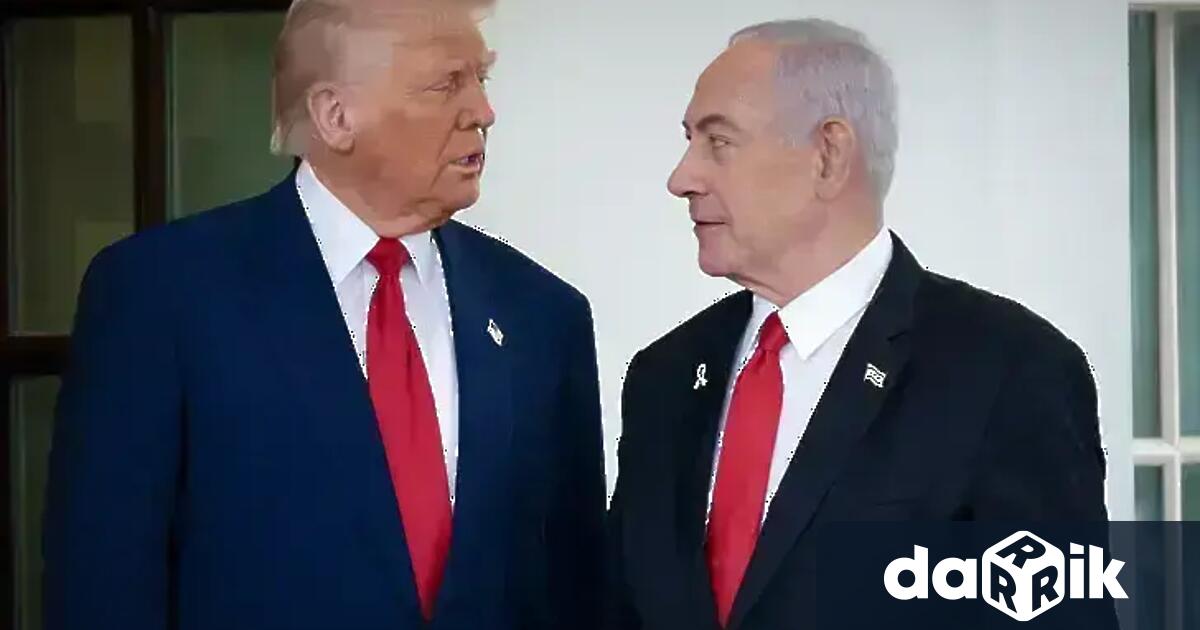 Американският президент Доналд Тръмп написа писмо до своя израелски колега