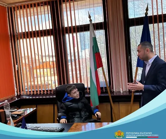 Ученици от Основно училище „Цветан Спасов“ посетиха Областна администрация – Плевен
