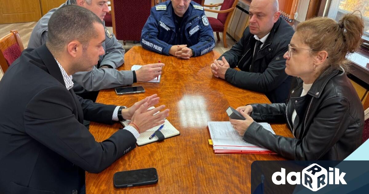 Областният управител на Плевен инж Мартин Мачев проведе работна среща