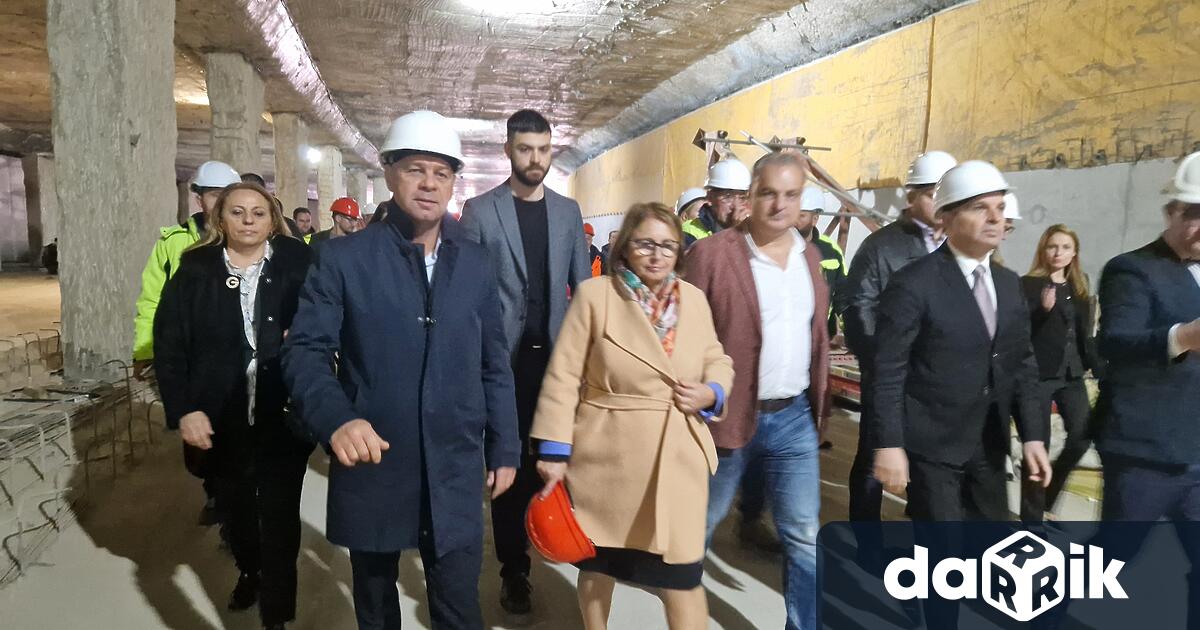 800 метровият пробив под Централна гара който ще свърже булевардите Васил