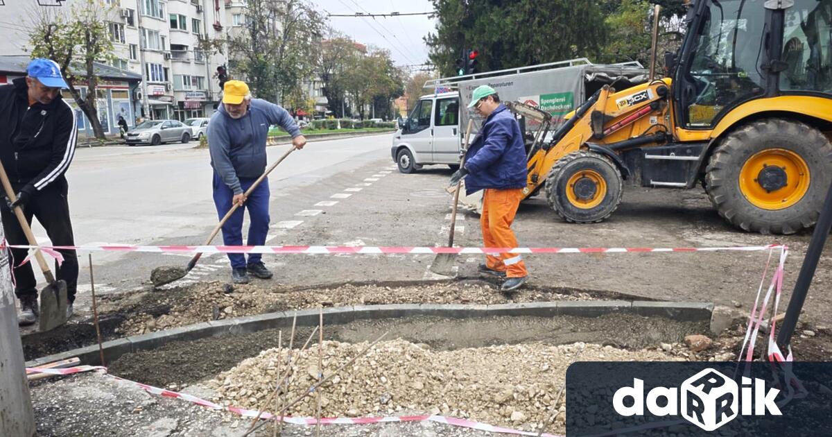 Екипи на Инжстрой ЕООД работят тази седмица по оформянето на