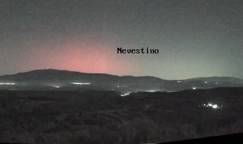 Северно сияние в България (ВИДЕО)