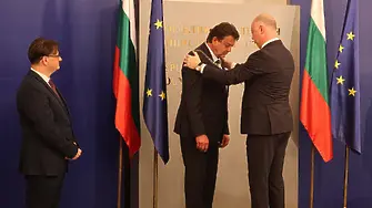 Премиерът Росен Желязков връчи държавната награда „Св. Паисий Хилендарски“ на проф. Христо Йоцов