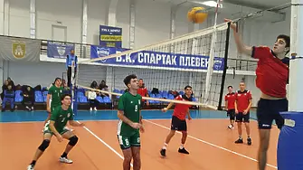 Ясни са победителите в общинския етап по волейбол на Ученическите игри в Плевен