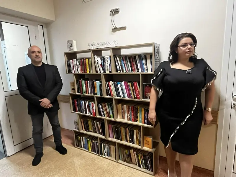 Благотворителната инициатива „Библиотерапия“ влезе във Врачанската болница