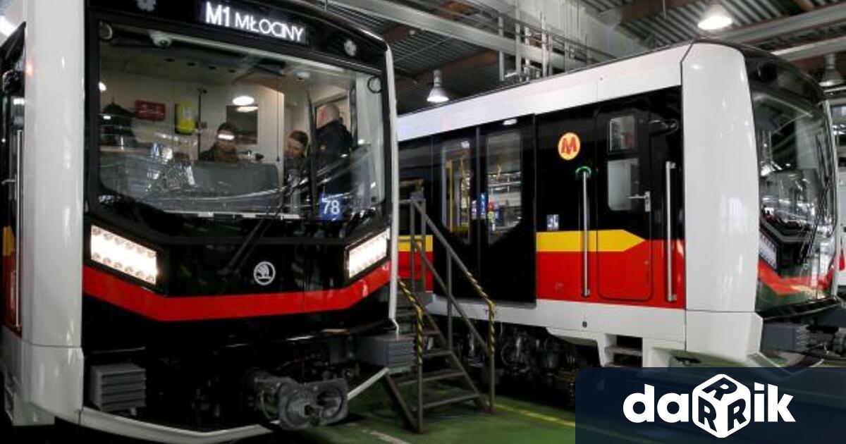 Представят първите нови мотриси за метрото Столичната община ще покаже чешките