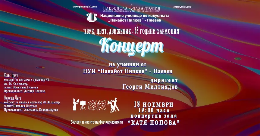  Културните прояви в Плевен 17 – 23 ноември 