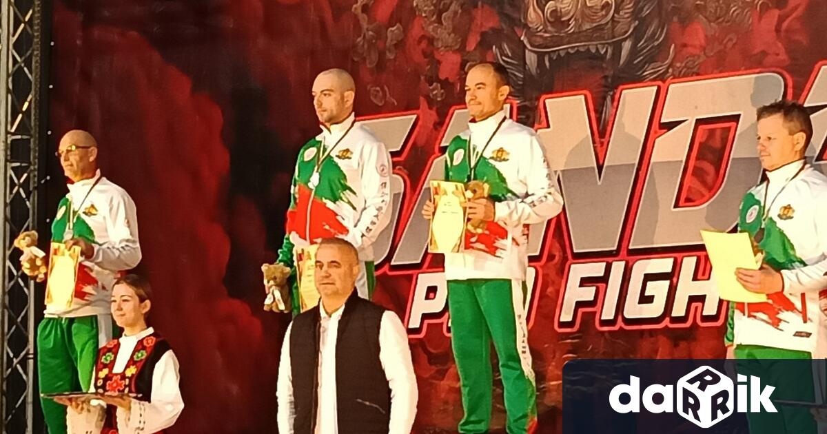 Спортен клуб УШУ Монтана завоюва 5 медала в Балканските открити