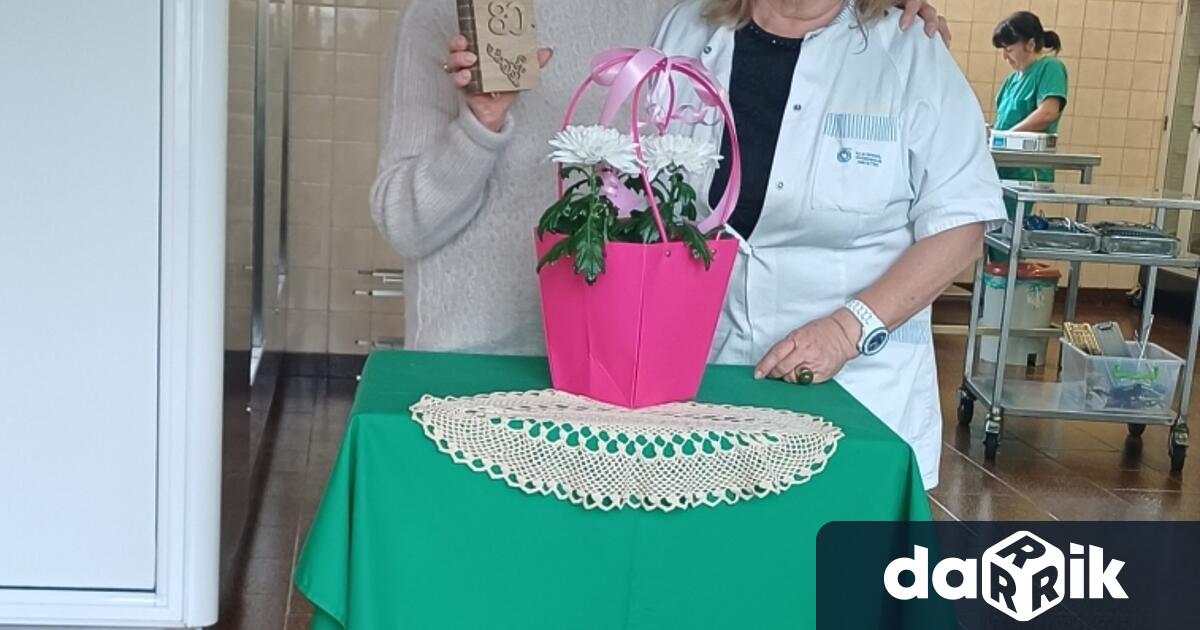 80 ти рожден ден празнува врачанският инфекционист д р Минка Велева Празникът бе