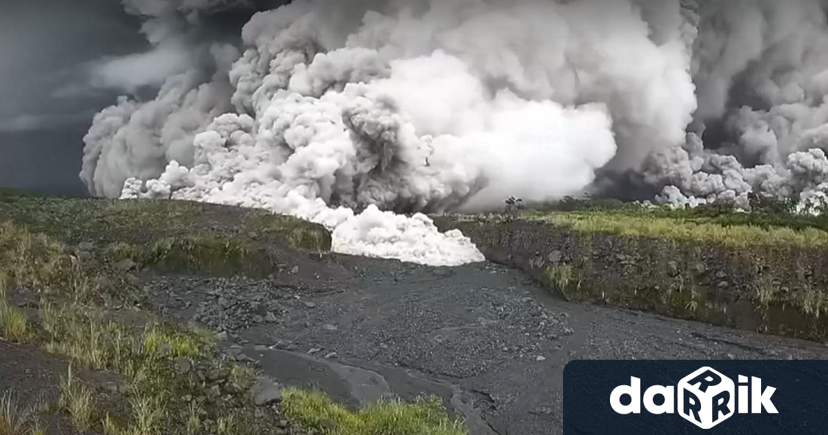 Заради изригване на вулкана Семеру в Индонезия националната служба по