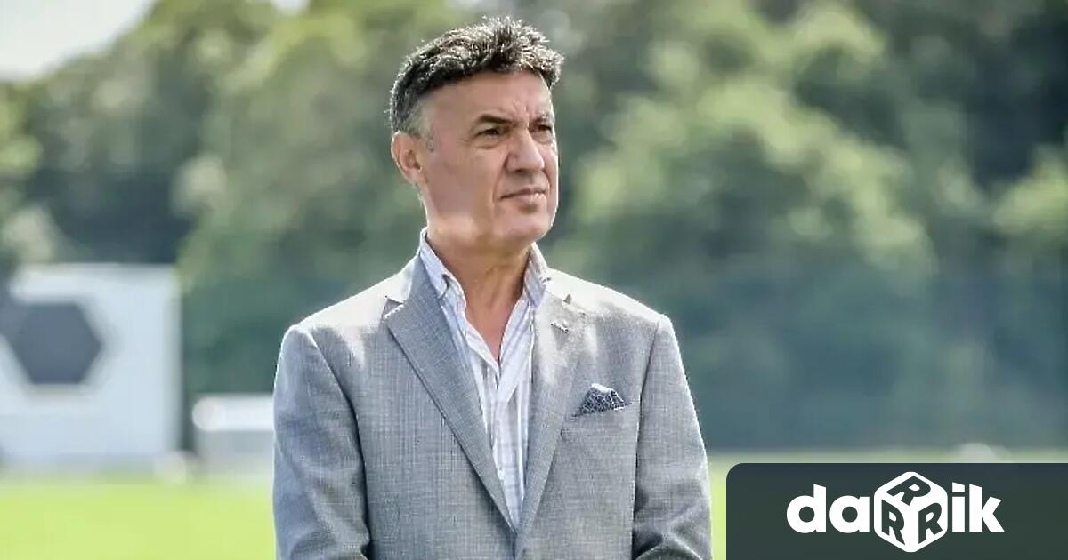 Бившият президент на БФС Борислав Михайлов който бе приет по