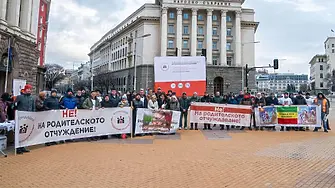 Бащи протестират  в Пловдив срещу съдебните практики при разводи