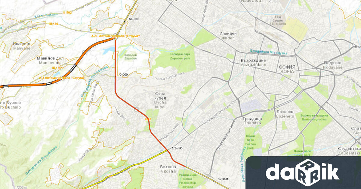 Проектът на Софийския околовръстен път е изготвен на база споразумение
