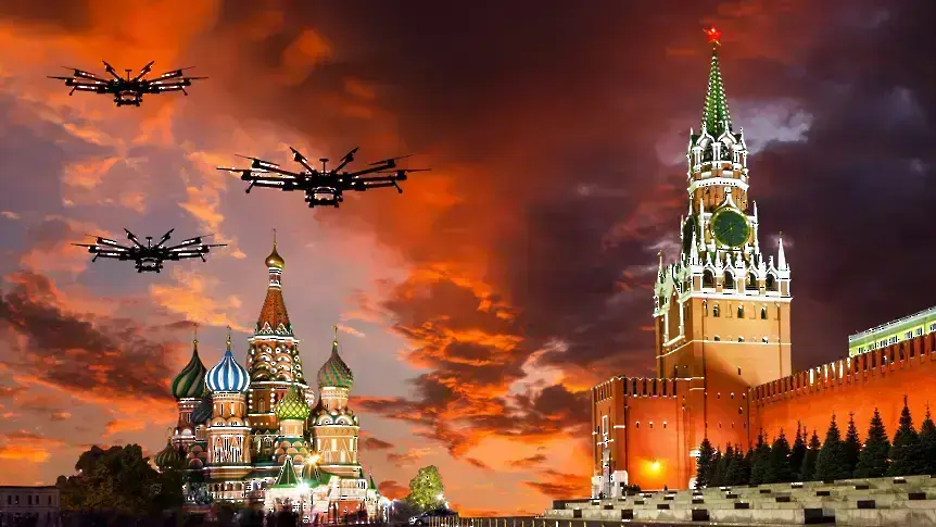 Русия твърди, че е свалила 33 украински дрона тази нощ
