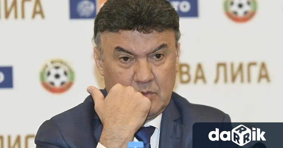 Бившият президент на Българския футболен съюз и вратар на националния