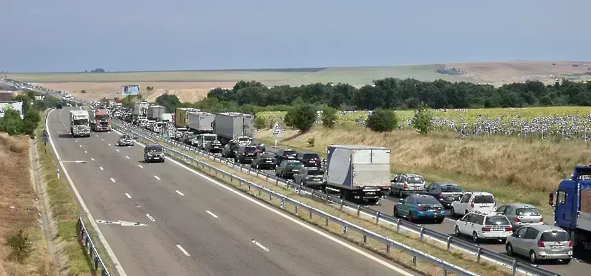 Временна организация на движението на АМ „Тракия“