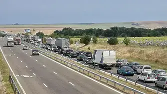 Временна организация на движението на АМ „Тракия“