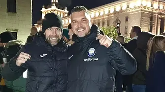 Валери Божинов от протеста: Писна ми да гледам отстрани, нека бъдем единни за по-добра България