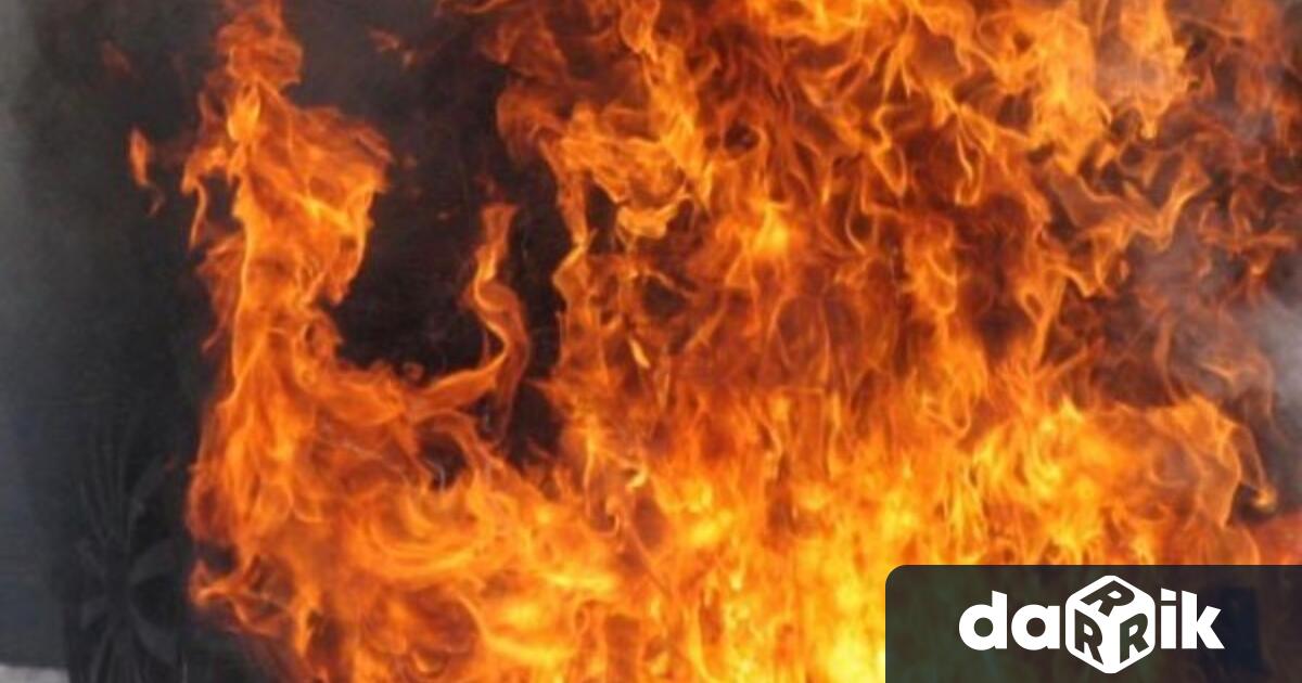 Задържаха двама мъже за палеж на товарен автомобил съобщиха от