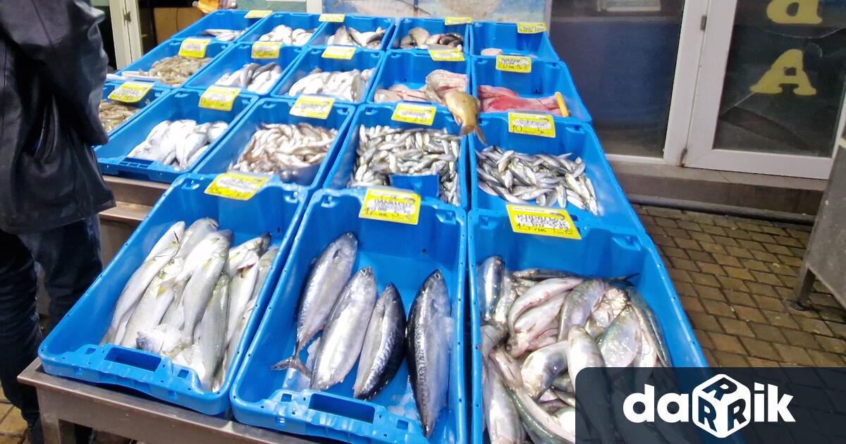 Цените на рибата и рибните продукти в Бургас преди Никулден