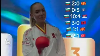 Каратеката Рая Динева с нов успех преди Световната младежка лига