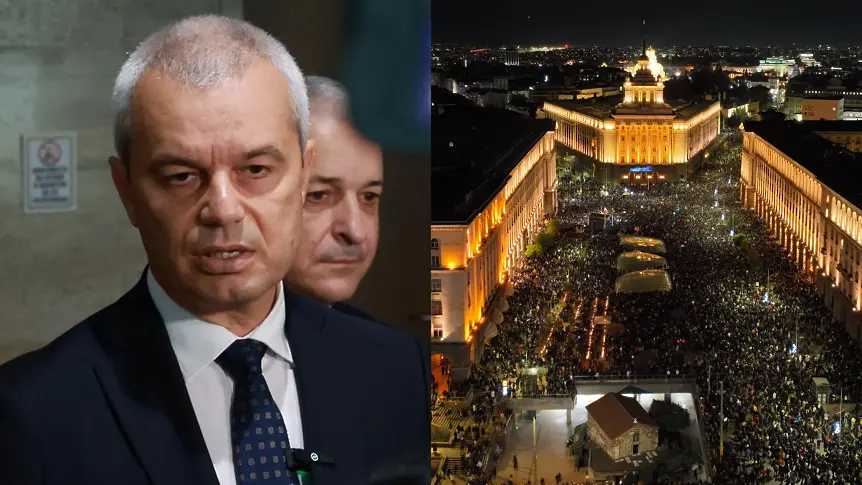 Костадинов: Протестите трябва да продължат до оставката на мафиотското правителство!