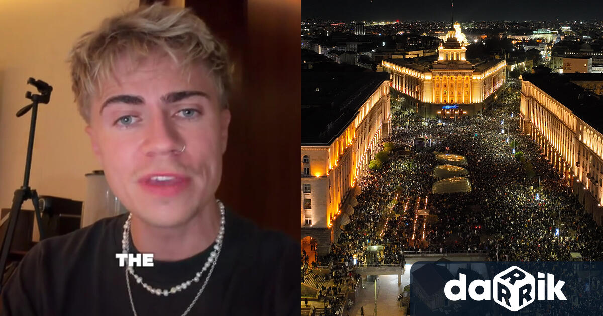 Най популярният TikTok новинар в света Дилън Пейджнаправи репортаж за огромния