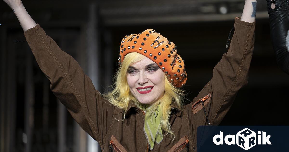 Шотландската модна дизайнерка Пам Хог която създава тоалети за знаменитости