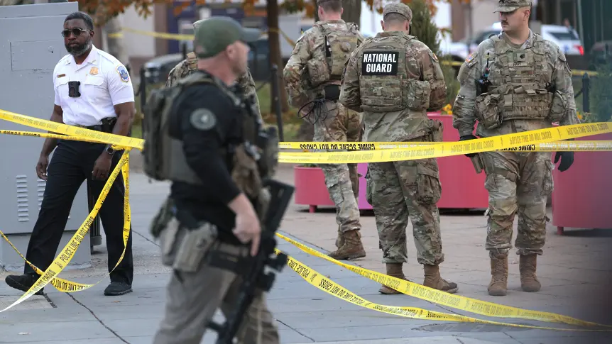 Простреляха двама до Белия дом (ВИДЕО)