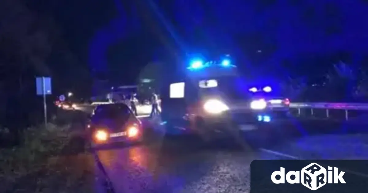 Катастрофата е станаламежду ове леки коли БМВ и Ауди