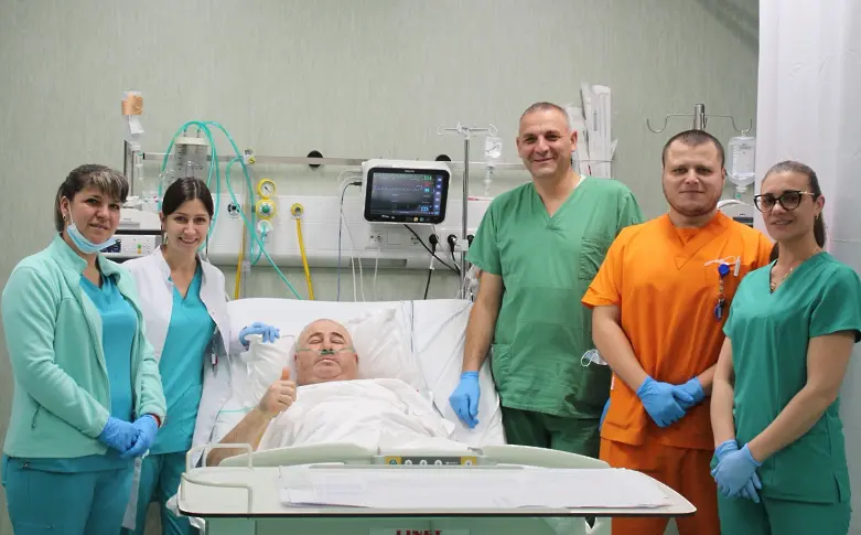 Прободен с нож в сърцето, спасен в ,Сърце и Мозък’