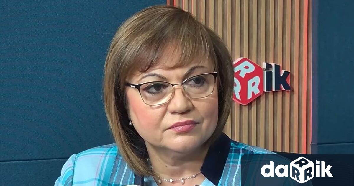 Лидерът на Непокорна България и бивш председател на БСП Корнелия