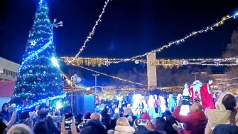 Запалиха светлините на Коледната елха във Видин