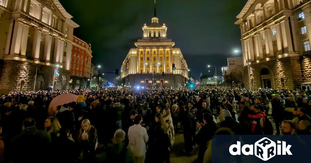 Немската обществена телевизия Tagesschau отрази антиправителствения протест в София като